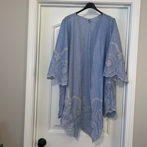 kimono swimsuit cover sz small medium
